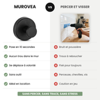 Comparatif : crochet Murovea sans percer contre perceuse, chevilles et vis